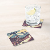 Train als anderen niet willen fietsen kartonnen onderzetters (Insitu)