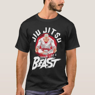 Train Als Een Beest - Brazilian Jiu Jitsu Mma Bjj T-shirt