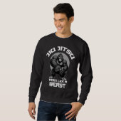 Train als een Beest Jiu Jitsu BJJ Grappling MMA Go Trui (Voorkant volledig)