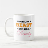 Train als een beest koffiemok (Links)