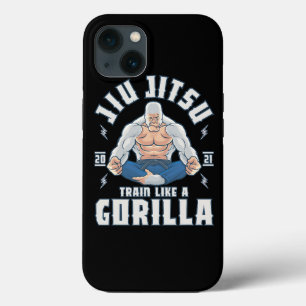 Train als een Gorilla BJJ Braziliaanse Jiu Jitsu Case-Mate iPhone Case