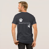 Train Als een Held - WF Logo Tri-Blend Shirt (Voorkant)