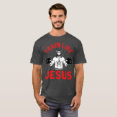 Train als Jezus T-shirt (Voorkant volledig)