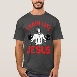 Train als Jezus T-shirt