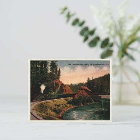 Train Approach Mohler Oregon, Briefkaart (Staand voorkant)