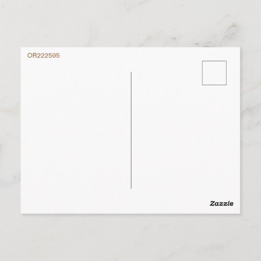 Train Approach Mohler Oregon, Briefkaart (Achterkant)