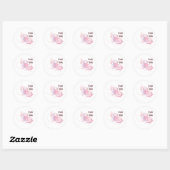 Train Babe Ronde Sticker (Vel)