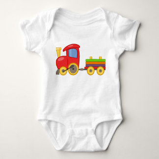 Train Baby creeper Romper