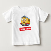 Train Baby T-shirt (Voorkant)