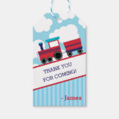 Train bedankt Labels (verjaardagsfeest) Cadeaulabel (Voorkant)