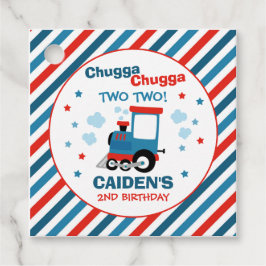 Train Birthday Decor Chugga Chugga Twee Bedankjes Labels