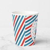 Train Birthday Decor Chugga Chugga Twee Papieren Bekers (Rechts)