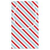 Train Birthday Gift Bag Klein Cadeauzakje (Achterkant)