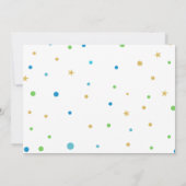 Train Birthday Invitation Chugga Chugga Twee Twee Kaart (Achterkant)