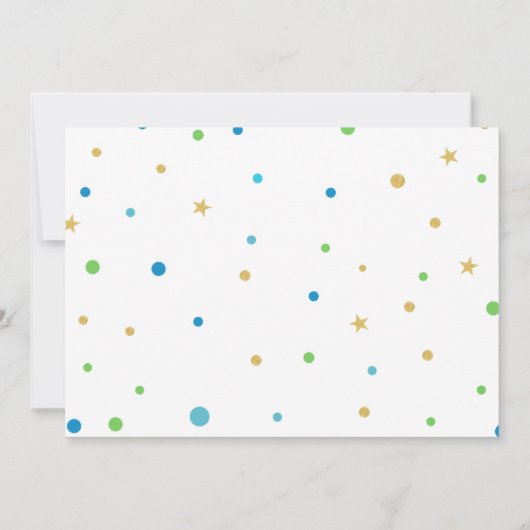 Train Birthday Invitation Chugga Chugga Twee Twee Kaart (Achterkant)