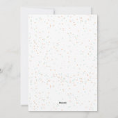 Train Birthday Invitation | Cute 1st Birthday Feestdagenkaart (Achterkant)