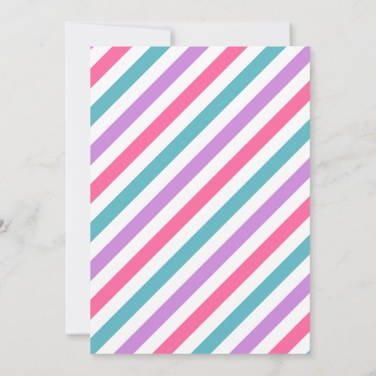 Train Birthday Invite Chugga Chugga Twee Train Kaart (Achterkant)