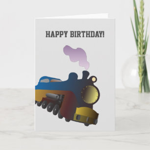 Train Birthday-kaart Kaart
