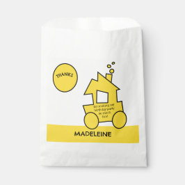 Train Birthday Party Bedankzakje