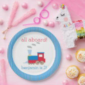 Train Birthday Party Bord (Feest)