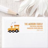 Train Birthday Party Etiket (Insitu)