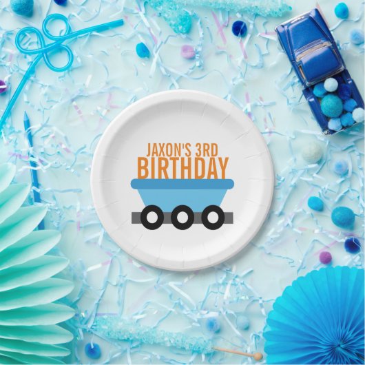 Train Birthday Party Papieren Bordje (Feest)