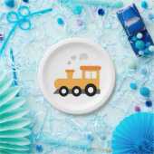 Train Birthday Party Papieren Bordje (Feest)