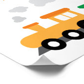 Train Birthday Party Poster (Hoek)