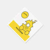 Train Birthday Party Servet (Hoek)