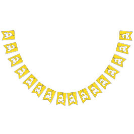 Train Birthday Party Vlaggetjes