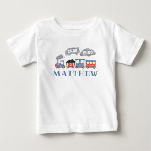 Train Birthday Personalized Name Shirt
