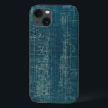 Train Blueprint I iPhone 13 Hoesje<br><div class="desc">Huis decor</div>