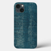 Train Blueprint I Case-Mate iPhone Case (Achterkant)