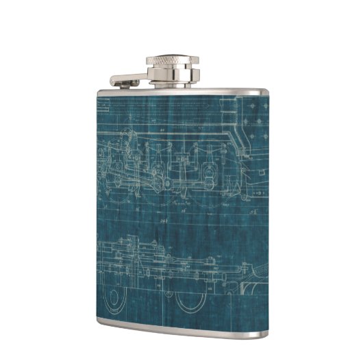 Train Blueprint I Heupfles (Links)