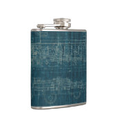 Train Blueprint I Heupfles (Rechts)