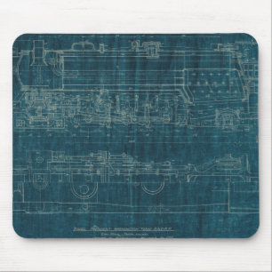 Train Blueprint I Muismat