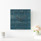 Train Blueprint I Vierkante Klok (Huis)