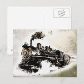 Train! Briefkaart (Voorkant / Achterkant)