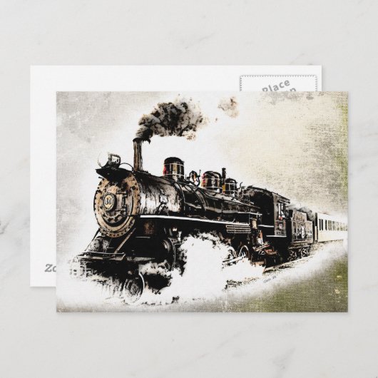 Train! Briefkaart (Voorkant / Achterkant)