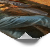 Train - Burgerlijk - De champagne foto 1869 Poster (Hoek)