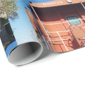 Train Caboose Cadeaupapier (Rol Hoek)