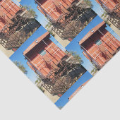 Train Caboose Tissuepapier (Detail)