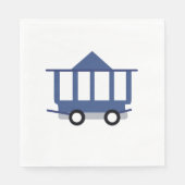 Train Carriage Napkins Servet (Voorkant)