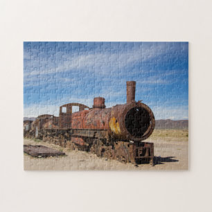 Train Cemetery - Uyuni, Bolivia Legpuzzel