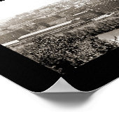 Train & City Lynchburg Foto 1915 Poster (Hoek)