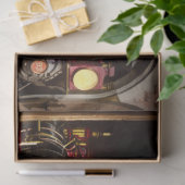 Train - Cow catching technology 1869 Tissuepapier (Geschenk)