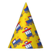 Train Cute Choo-Choo 1st Birthday Party Thema Feesthoedjes (Links)