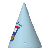 Train Cute Choo-Choo 1st Birthday Party Thema Feesthoedjes (Rechts)