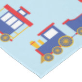 Train Cute Choo-Choo 1st Birthday Party Thema Tafelkleed (Gekanteld)