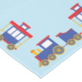 Train Cute Choo-Choo 1st Birthday Party Thema Tafelkleed (Gekanteld)